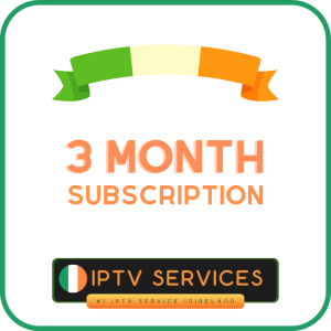 3 Month IPTV Subscription